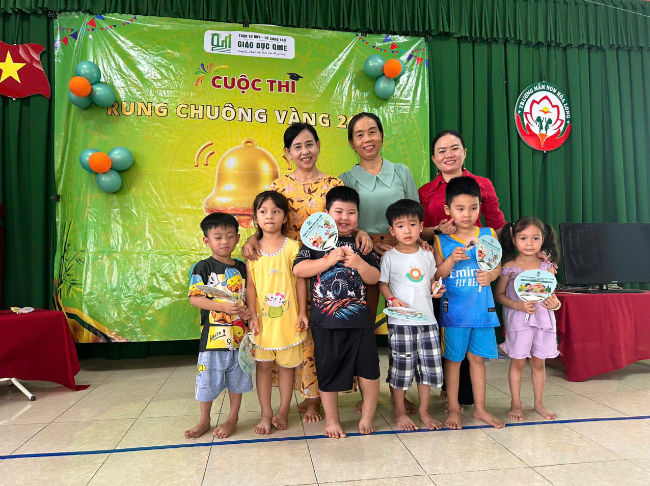 Trường Mầm non Hòa Long tổ chức thành công cuộc thi “Rung Chuông Vàng 2026”