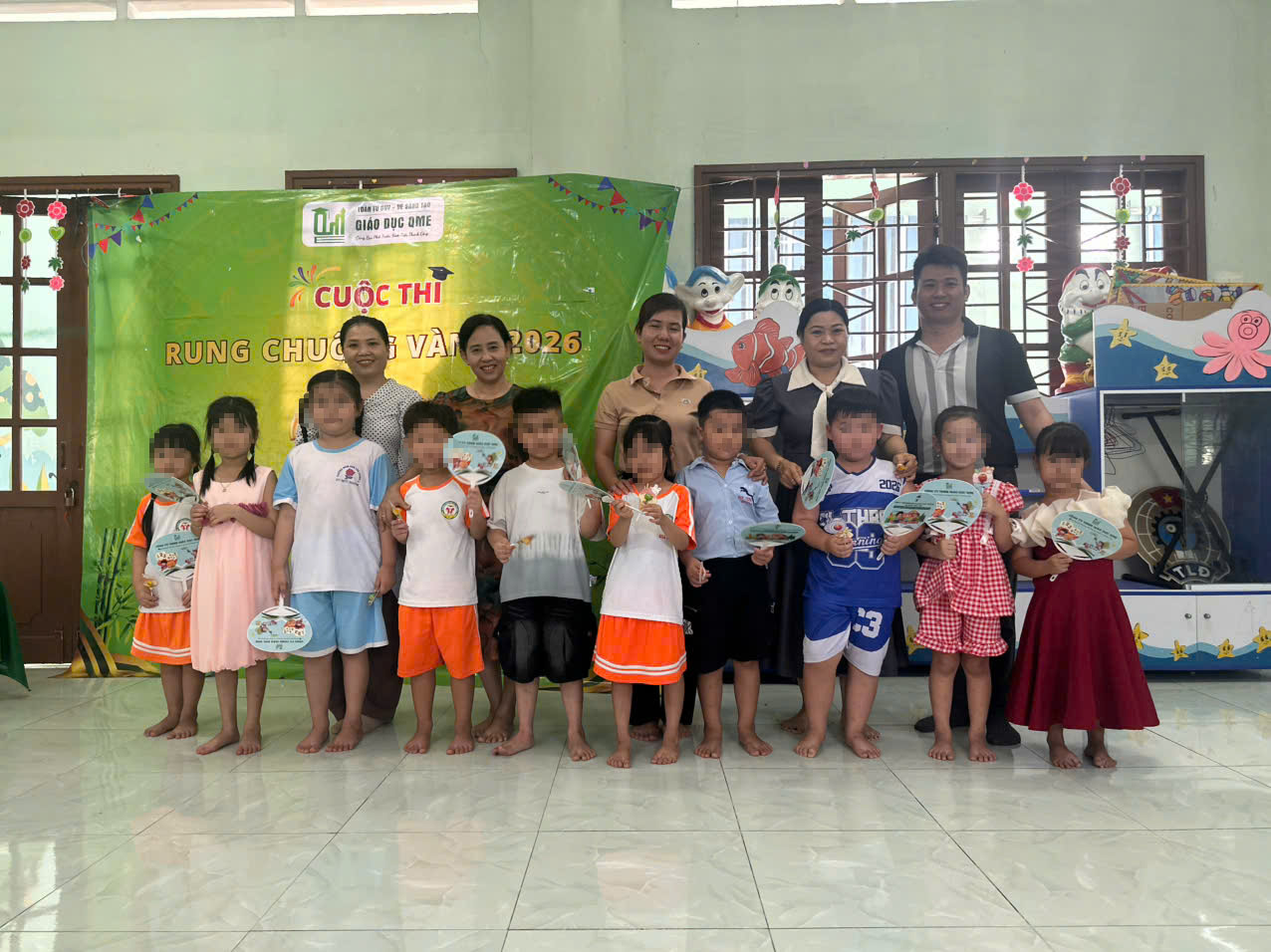 Trường Mầm non Tân Thành 2 tổ chức thành công cuộc thi “Rung Chuông Vàng 2026”