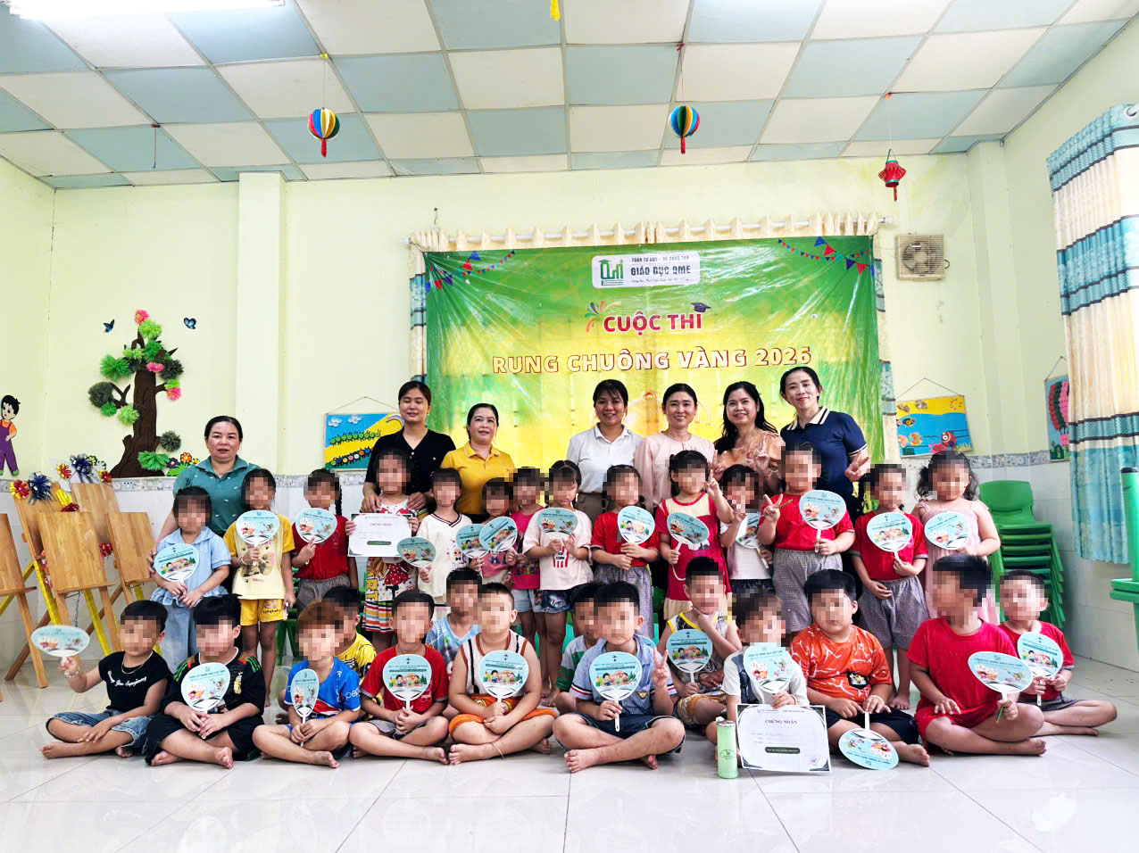 Trường Mầm non Bình Thạnh tổ chức thành công cuộc thi “Rung Chuông Vàng 2026”