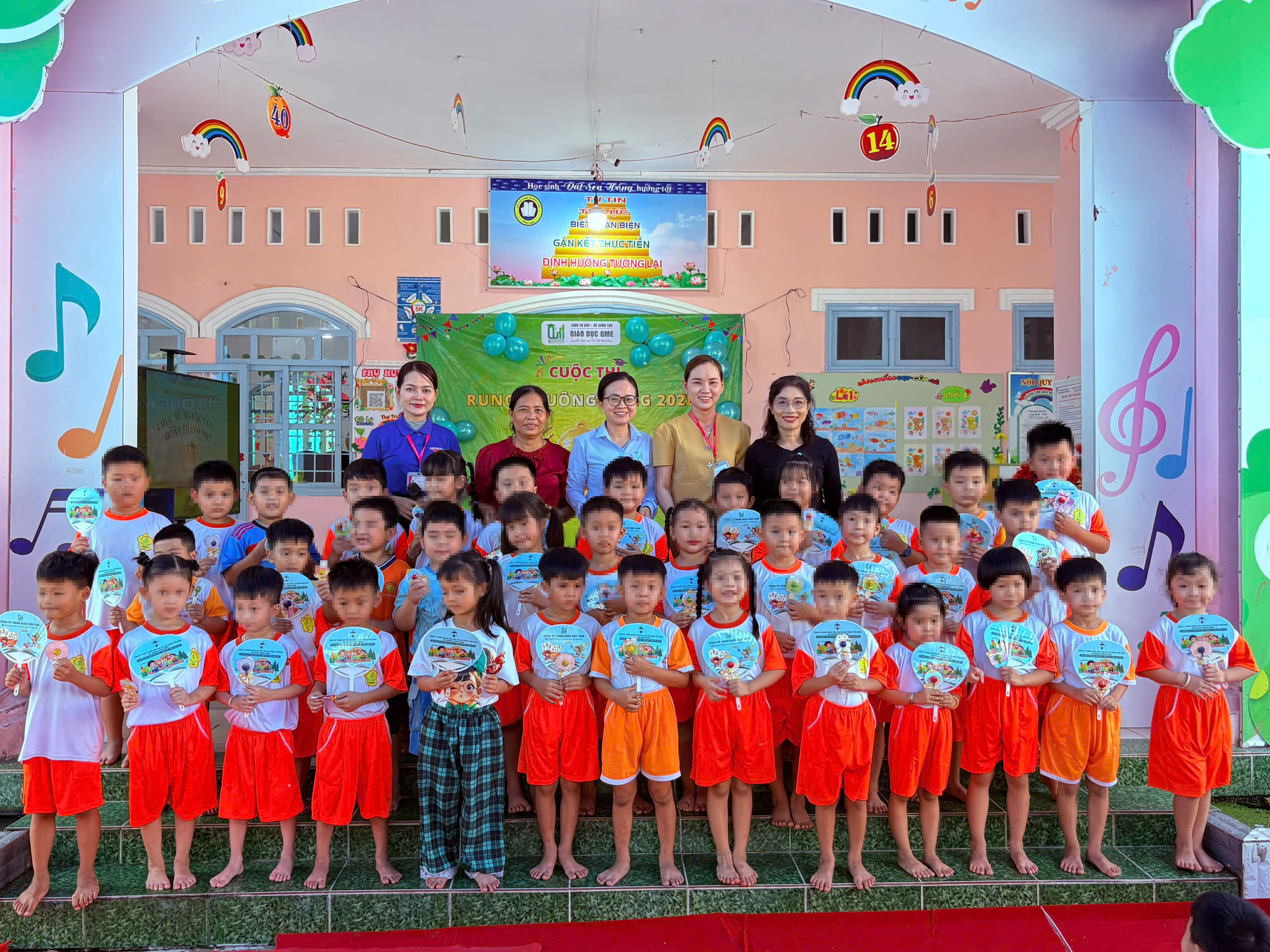 Trường Mầm non Tân Khánh Trung tổ chức thành công cuộc thi “Rung Chuông Vàng 2026”