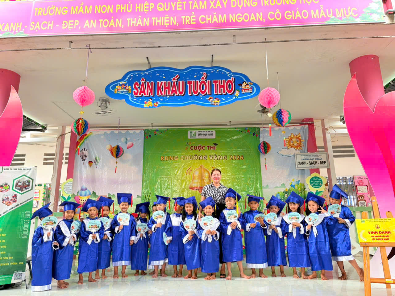 Trường Mầm non Phú Hiệp tổ chức thành công cuộc thi “Rung Chuông Vàng 2026”