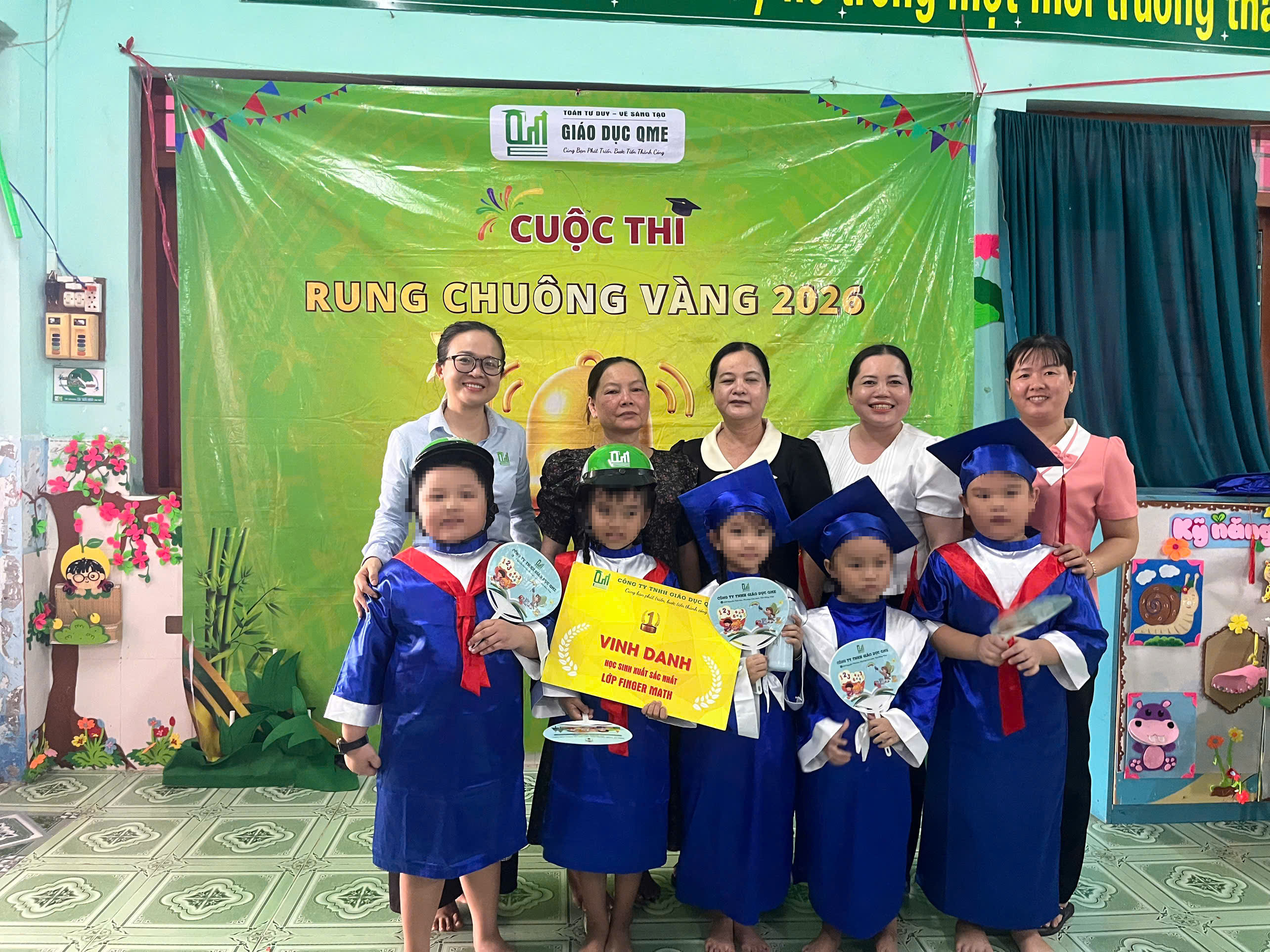 Trường Mầm non Phú Đức tổ chức thành công cuộc thi “Rung Chuông Vàng 2026”