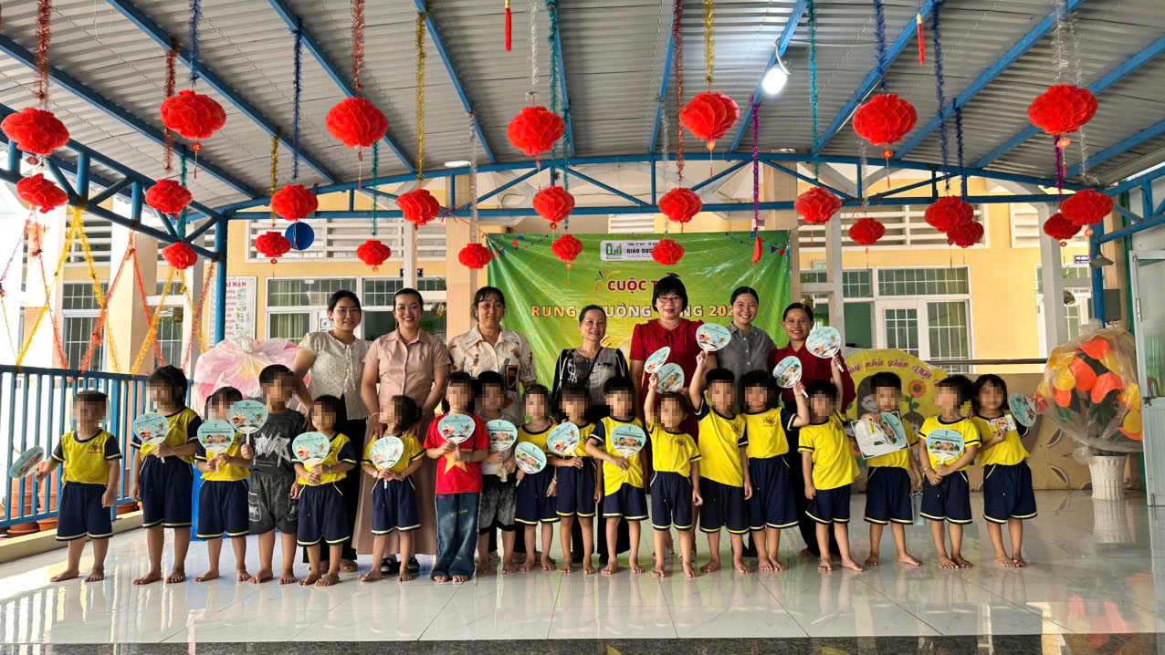 Trường Mẫu Giáo Tân Thạnh tổ chức thành công chương trình “Rung Chuông Vàng 2026” và “Thi Vẽ Sáng Tạo”